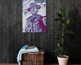 Man With No Name lifestyle mockup — Comic Strip Canvas