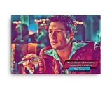 Tyler Durden lifestyle mockup — Comic Strip Canvas