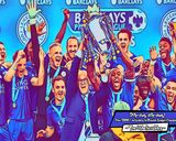 Leicester City FC — Comic Strip Canvas