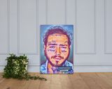 Post Malone lifestyle mockup — Comic Strip Canvas