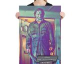 Michael Myers lifestyle mockup — Comic Strip Canvas
