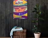 Ayrton Senna lifestyle mockup — Comic Strip Canvas