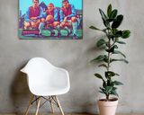 West Ham Legends lifestyle mockup — Comic Strip Canvas