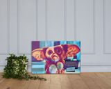 Gizmo lifestyle mockup — Comic Strip Canvas