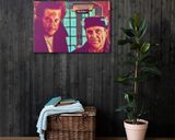 Harry & Marv lifestyle mockup — Comic Strip Canvas