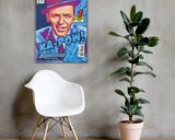 Frank Sinatra lifestyle mockup — Comic Strip Canvas