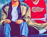 Ferris Bueller — Comic Strip Canvas