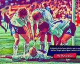 England Euro 96 — Comic Strip Canvas