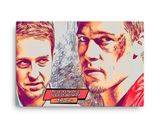 Fight Club lifestyle mockup — Comic Strip Canvas