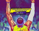 LeBron James — Comic Strip Canvas