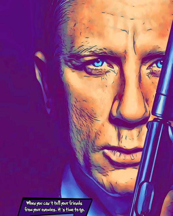 007 — Comic Strip Canvas