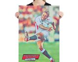Jonny Wilkinson lifestyle mockup — Comic Strip Canvas