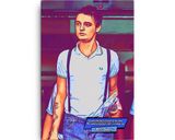Pete Doherty lifestyle mockup — Comic Strip Canvas