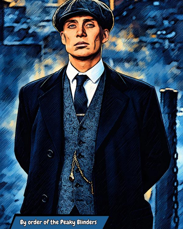 Peaky Blinders — Comic Strip Canvas