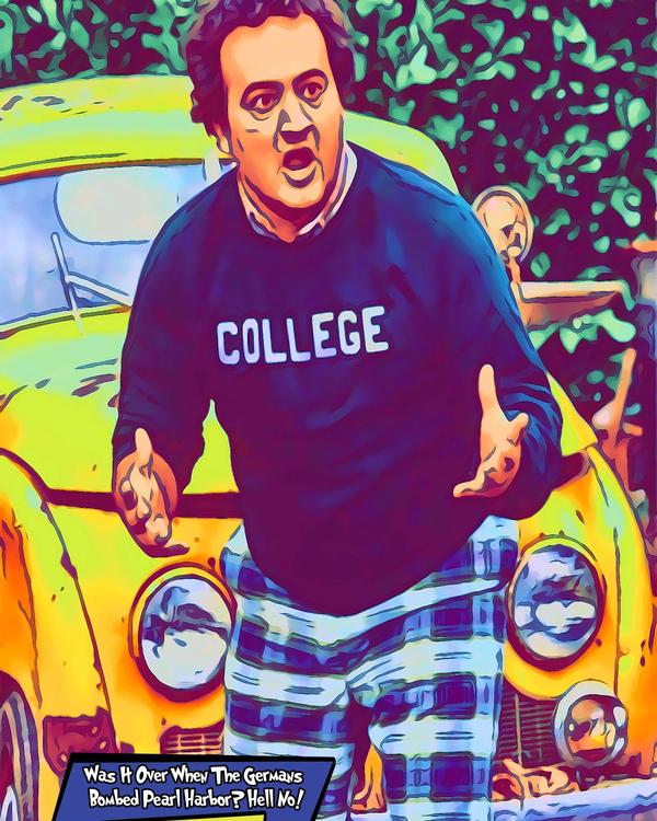 Animal House — Comic Strip Canvas