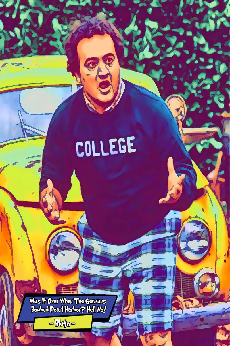 Animal House — Comic Strip Canvas