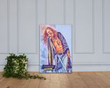 Steven Tyler lifestyle mockup — Comic Strip Canvas