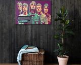 Oasis lifestyle mockup — Comic Strip Canvas