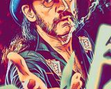 Lemmy — Comic Strip Canvas