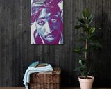 Tupac lifestyle mockup — Comic Strip Canvas