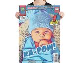 Personalised Comic Book Covers lifestyle mockup — Comic Strip Canvas