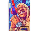 DaBaby lifestyle mockup — Comic Strip Canvas