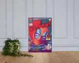 Deadpool lifestyle mockup — Comic Strip Canvas