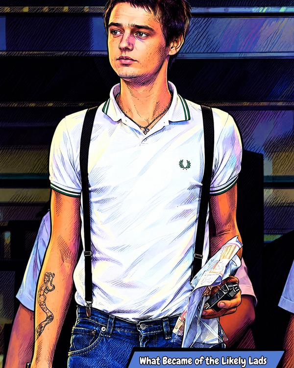Pete Doherty — Comic Strip Canvas