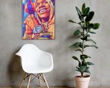 DaBaby lifestyle mockup — Comic Strip Canvas