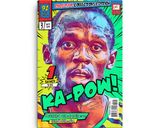 Usain Bolt lifestyle mockup — Comic Strip Canvas