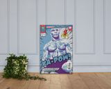 Mike Tyson lifestyle mockup — Comic Strip Canvas