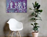 Queen lifestyle mockup — Comic Strip Canvas