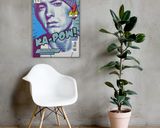 Eminem lifestyle mockup — Comic Strip Canvas