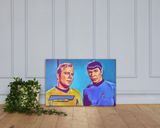 Star Trek lifestyle mockup — Comic Strip Canvas