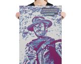 Man With No Name lifestyle mockup — Comic Strip Canvas