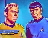 Star Trek — Comic Strip Canvas