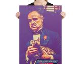 The Godfather lifestyle mockup — Comic Strip Canvas