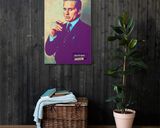 Gordon Gekko lifestyle mockup — Comic Strip Canvas