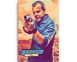 Jack Bauer lifestyle mockup — Comic Strip Canvas