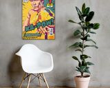 Bruce Lee lifestyle mockup — Comic Strip Canvas