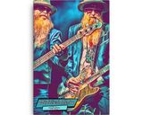 ZZ Top lifestyle mockup — Comic Strip Canvas