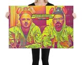 Breaking Bad lifestyle mockup — Comic Strip Canvas