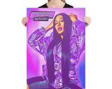 Megan Thee Stallion lifestyle mockup — Comic Strip Canvas