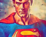 Superman — Comic Strip Canvas