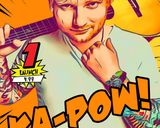 Ed Sheeran — Comic Strip Canvas