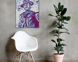 Man With No Name lifestyle mockup — Comic Strip Canvas