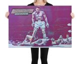 Ali vs Liston lifestyle mockup — Comic Strip Canvas