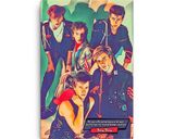 Duran Duran lifestyle mockup — Comic Strip Canvas
