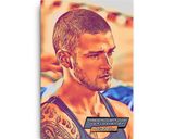 Justin Timberlake lifestyle mockup — Comic Strip Canvas