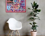 The Warriors lifestyle mockup — Comic Strip Canvas